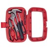 Fleming Supply 15-piece Fleming Supply Household Tool Kit in Carry Case-Hammer, Pliers, Wrench, Screwdriver 685322KJK